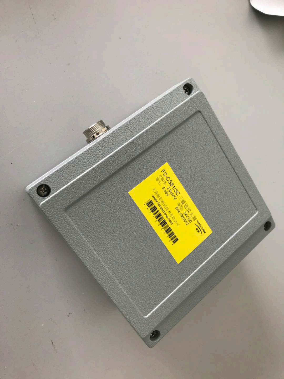 力传感器与信号调理器