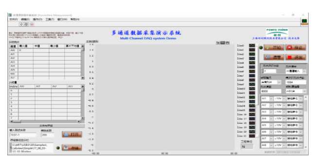 八通道数据采集分析系统