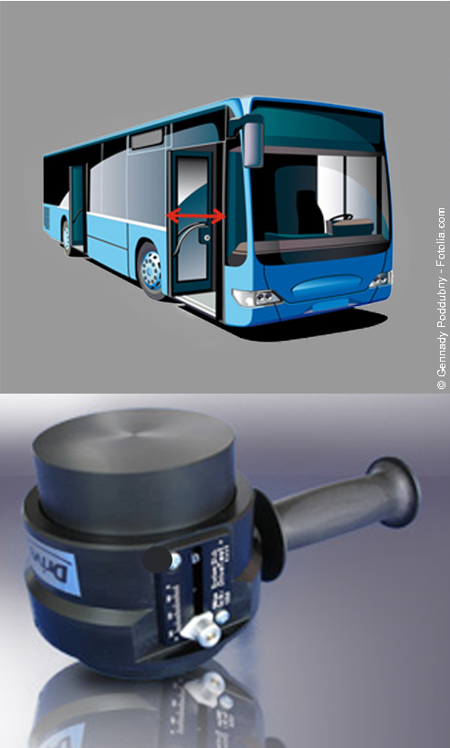 公共巴士车门夹紧力测试仪