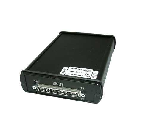 配套ME三轴力传感器 GSV-1A4 四通道放大器