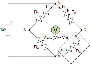 惠斯通电桥电路
